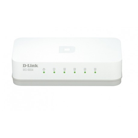 D-Link DES-1005A - Desktop Switch 5-Port 10/100 Mbps