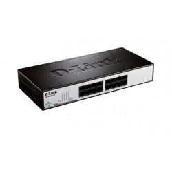 D-Link DES-1016D - Desktop Switch 16-Port UTP 10/100 Mbps (+19" Rackmount Kit ) - เหล็ก