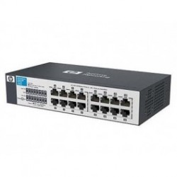 HP 1410-16G (J9560A) 16-Port 10/100/1000 Unmanaged Gigabit Switch