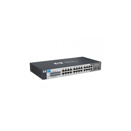 HP 1410-24G (J9561A) 22-Port 10/100/1000 + 2-Port dual-personality 10/100/1000 Mbps Unmanaged Gigabit Switch