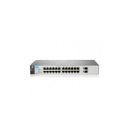 HP 1810-24G V2 (J9803A) 24-Port 10/100/1000+2-Port SFP 1000 Mbps Layer 2 Smart Managed Gigabit Switch