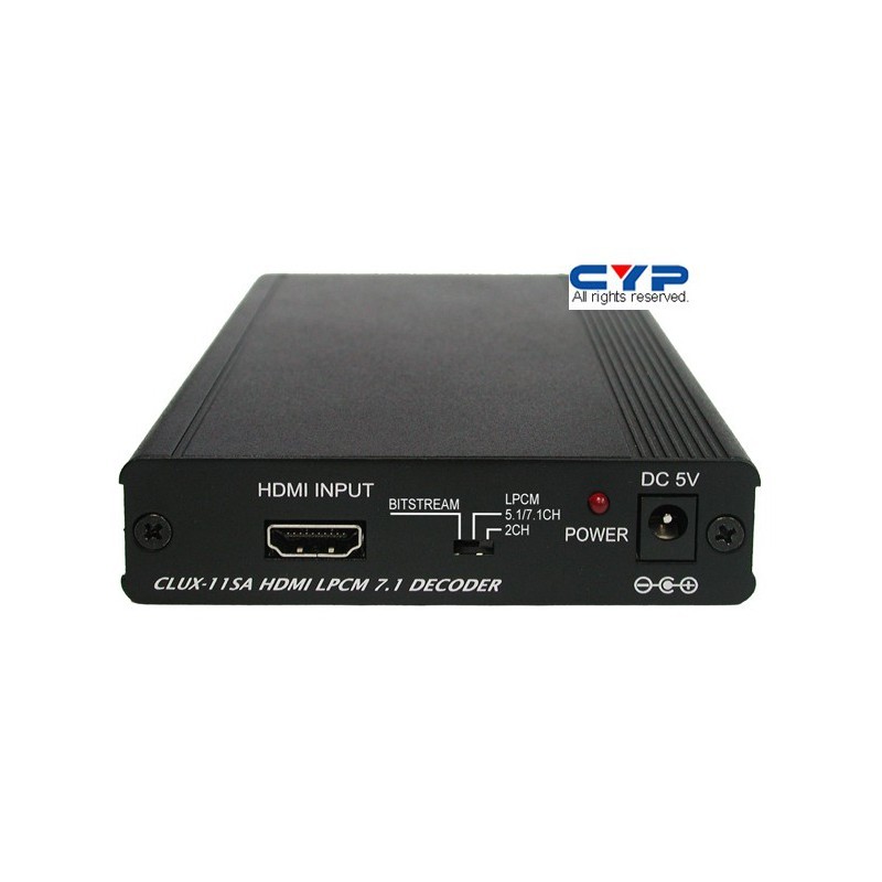 HDMI TO HDMI REPEATER WITH AUDIO DECODER รุ่น CLUX-11SA