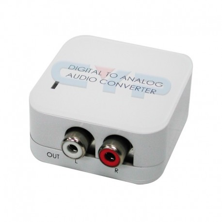 COAXIAL/OPTICAL TO R/L AUDIO CONVERTER รุ่น DCT-3