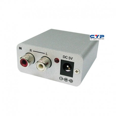 ANALOG TO DIGITAL AUDIO CONVERTER WITH AUDIO DELAY ร่น DCT-4T