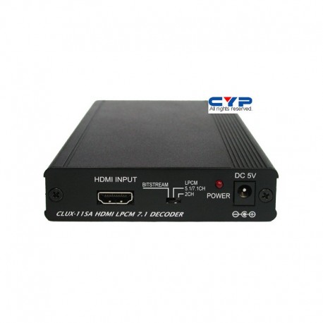 HDMI TO HDMI REPEATER WITH AUDIO DECODER รุ่น CLUX-11SA