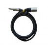 สาย Mini phone 3.5mm 2 Stereo - XLR 3 pin Male ความยาว 1.8 เมตร