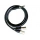 Audio Wire Cord 3.5mm 2 stereo to X2 XLR (Neutrik)  1.8 M