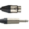 Microphone Cable XLR/F-Plug Mono/M (Neutrik)