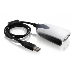USB TO VGA การ์ดจอภายนอกสำหรับเชื่อมต่อจอมอนิเตอร์ LCD หรือโปรเจคเตอร์