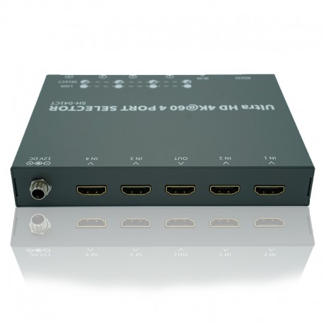 NEXIS: MS401 4K HDMI SELECTOR 4-PORT 