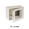 G1-60606  19” GERMAN WALL RACK 6U, ลึก 60 cm. (ตู้ 3 Part มีลูกกลิ้ง)