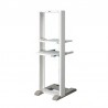 G0-60042  19” GERMAN OPEN RACK 42U  (Galvanize steel)
