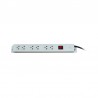 G7-00006  AC POWER DISTRIBUTION 6 Universal Outlet w/Cable 3 M. & Surge Protection (รางไฟ 6 Outlet)