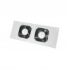 G7-05002  2 x 4” HEAVY DUTY FAN SET (2 Ball Bearing ประกอบครบชุด พร้อมสายไฟ 1.4 เมตร)