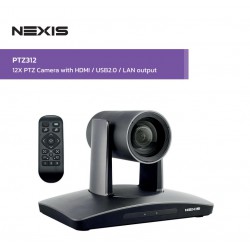 NEXIS : PTZ312 12x Optical Zoom PTZ Video Conference Camera with HDMI, USB2.0, LAN