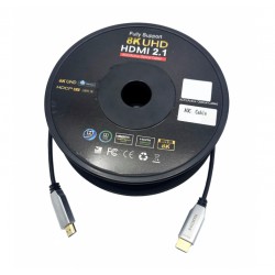 NEXIS : NH-8KAOC15   15m. 8K Ultra High Speed Fiber Optic AOC HDMI Cable - HDMI 2.1