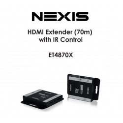 NEXIS รุ่น ET4870X HDMI Extender (70m) with IR Control